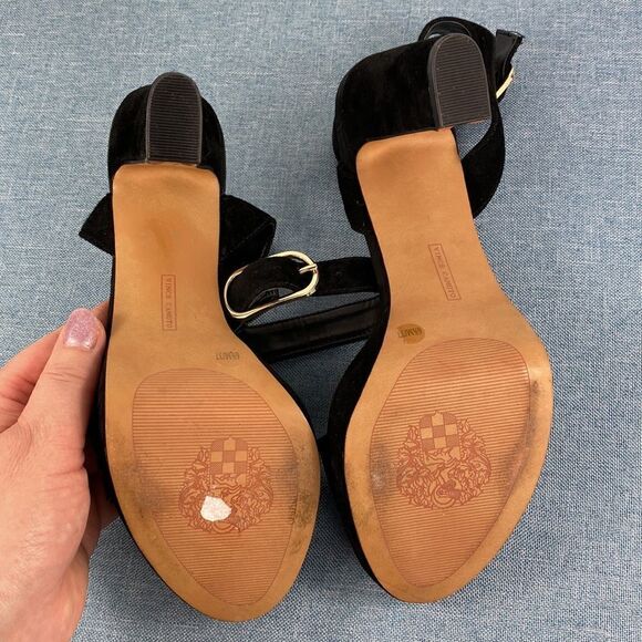 Vince Camuto Cheetah Print High Heel Sandals Size 6.5 - Picture 7 of 9